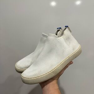 Rothy’s White Slip-On High Top Sneakers
